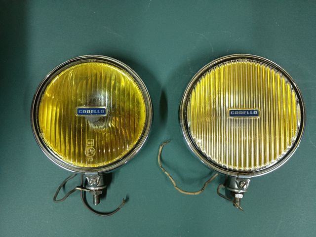 Fari supplementari Carello gialli Fiat - Seat