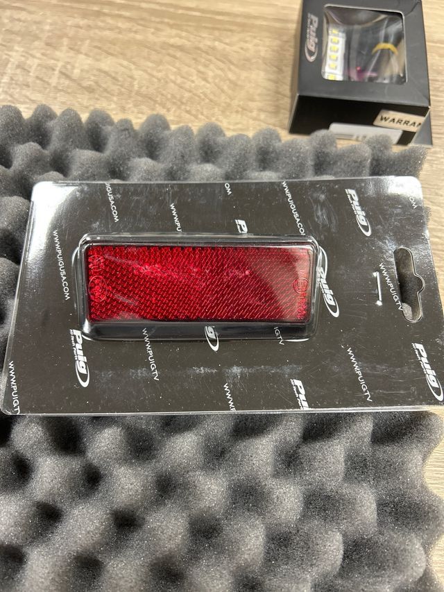 Portatarga Kawasaki + luce LED