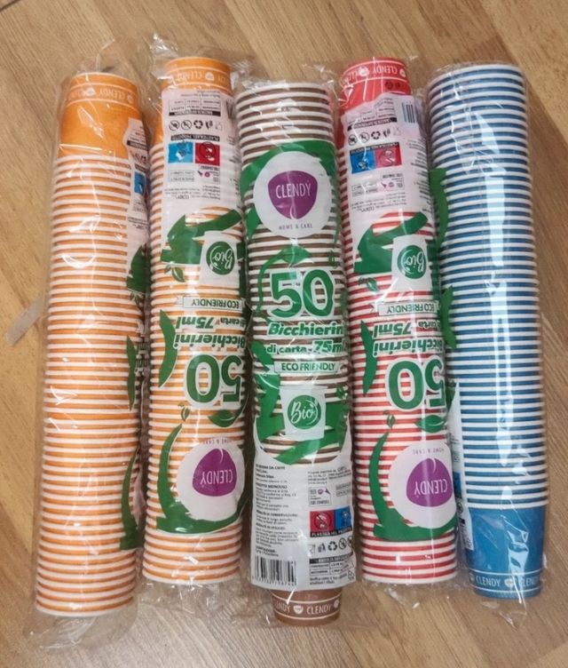 Bicchierini caffè CLENDY 250 pezzi