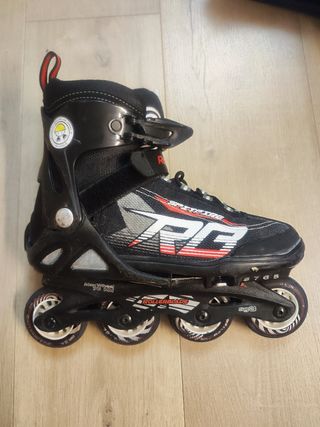 Patines ROLLER BLADE protecciones, casco, bolsa