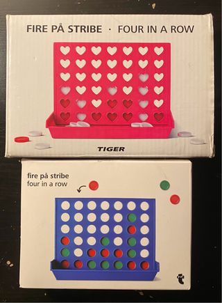 Juego Conecta 4 Corazones y Clásico