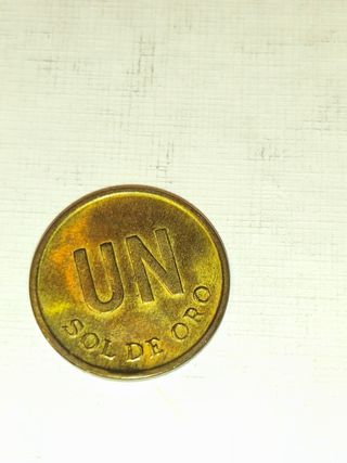 Moneda UN Sol de Oro