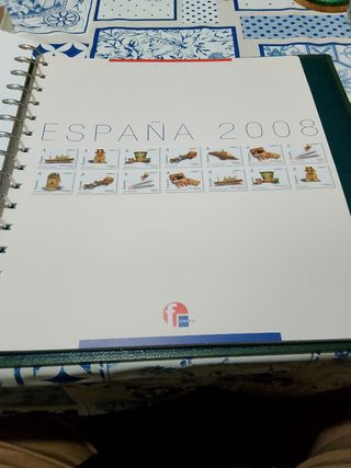 Hojas Sellos Unifil 2003 al 2008