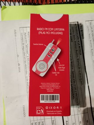 Altavoz MAD 3.5mm Jack con Clip