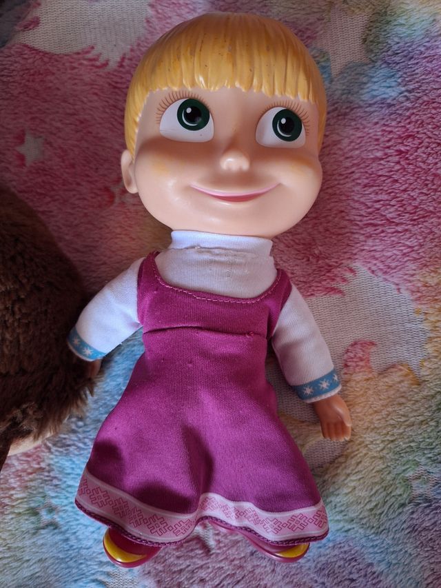 Set Masha e Orso peluche