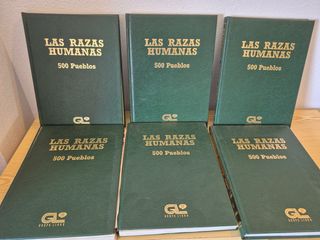 6 Libros Las Razas Humanas 500 Pueblos