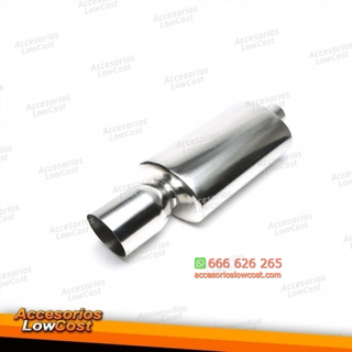 Silenciador trasero deportivo TA Technix de acero