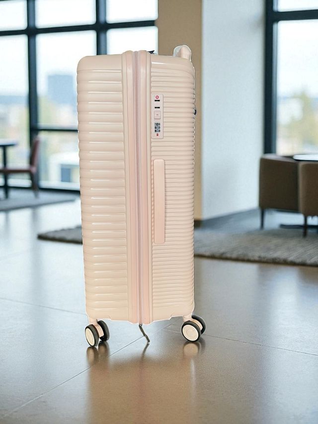 Set 4 piezas equipaje rosa