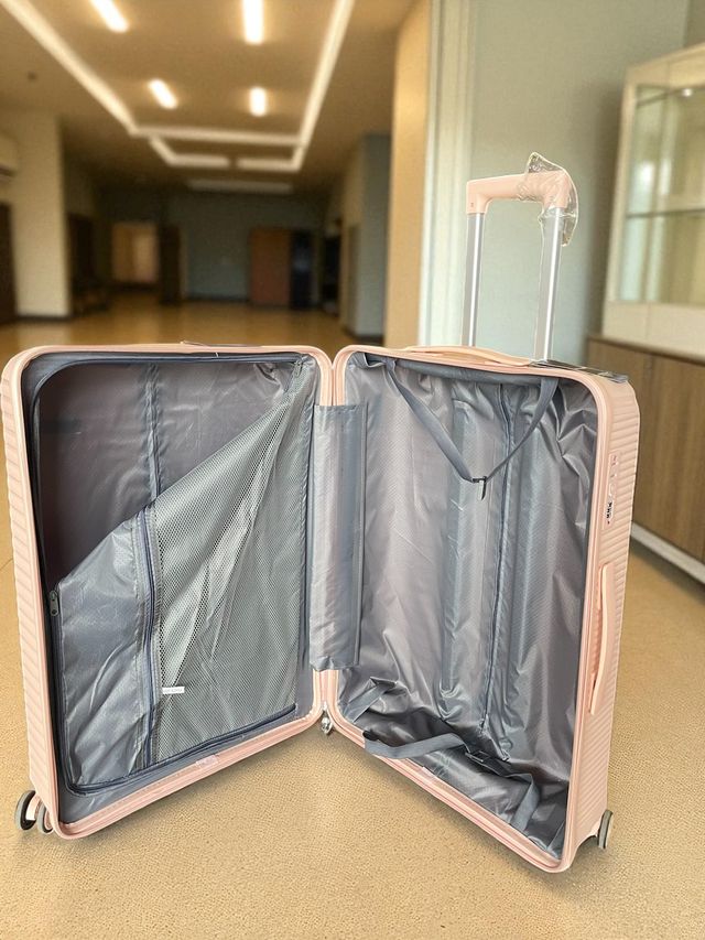 Set 4 piezas equipaje rosa