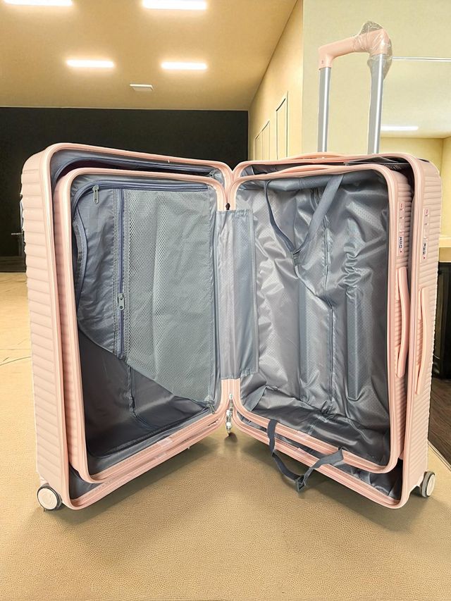 Set 4 piezas equipaje rosa