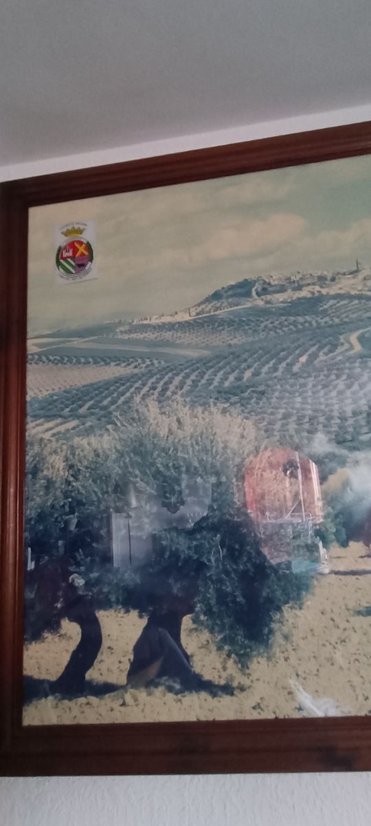 Cuadro de Arjona, Jaén, con su paisaje rural