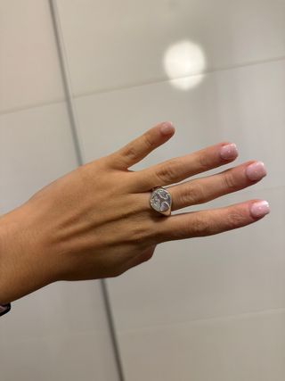 Anillo Sello Tous Plata