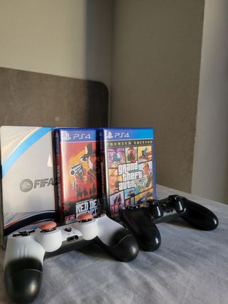 Pack PS4 Pro 1TB + 2 Mandos + 3 juegos