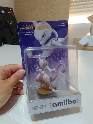 Amiibo Mewtwo Pokémon Nintendo