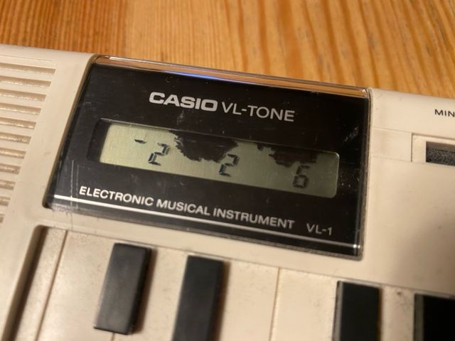 Teclado Casio VL-Tone VL-1