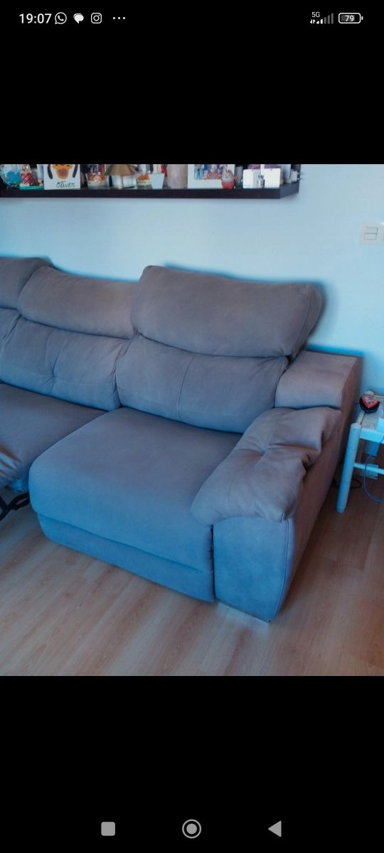 Sofá relax eléctrico