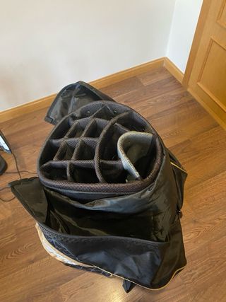 Bolsa de Golf Taylormade Corza Negra y Dorada