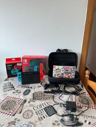 Nintendo Switch Rojo y Azul