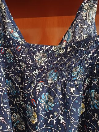Camiseta de tirantes estampada