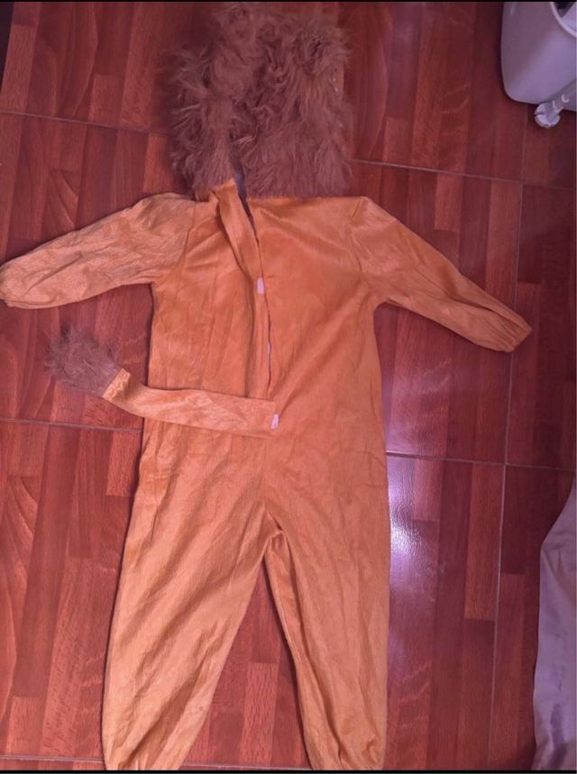 Disfraz de león para 3 años