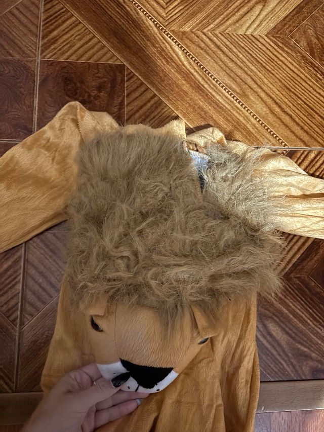 Disfraz de león para 3 años