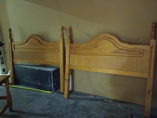 Cabeceros de madera para cama de 90