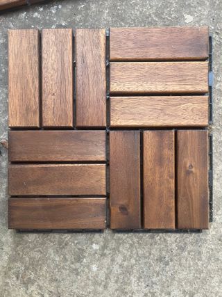 Baldosas de Acacia para Exterior