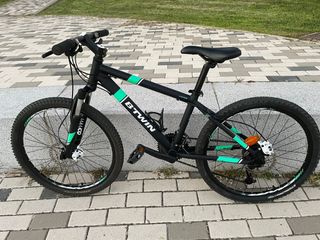Bicicleta BTWIN 24 Negro/Verde