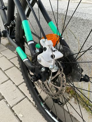 Bicicleta BTWIN 24 Negro/Verde