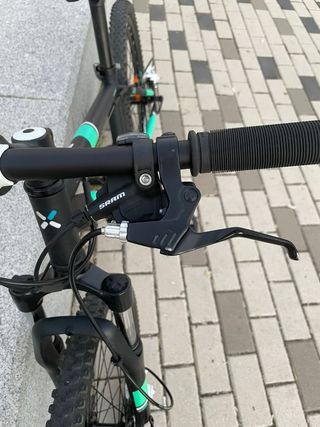 Bicicleta BTWIN 24 Negro/Verde