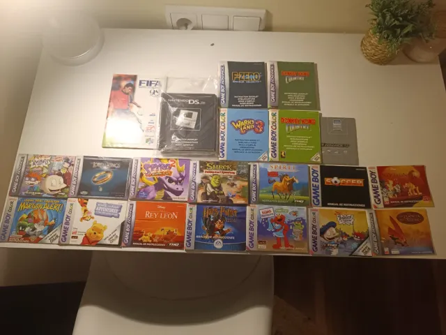 Manuali per Game Boy, Color e Advance