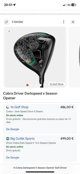 Cobra Darkspeed X Driver Golf