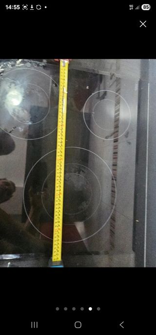 Placa de inducción Smeg S13633b