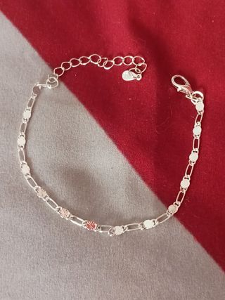 Pulsera Plata 925 Detalles Redondos
