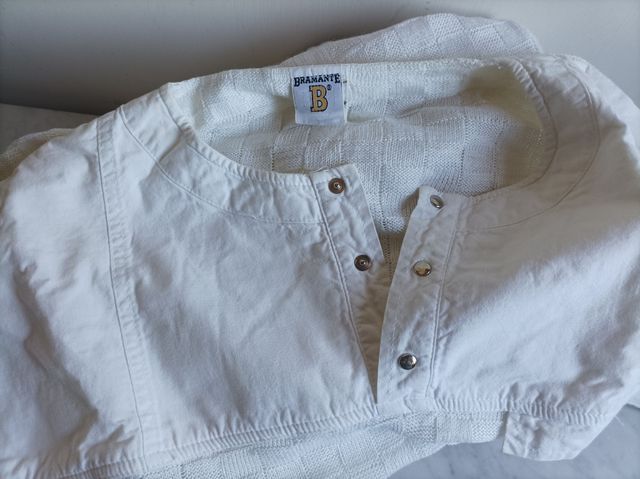 Cardigan uomo Bramante bianco