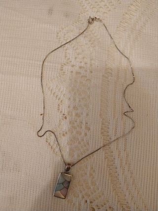 Cadena de plata con colgante