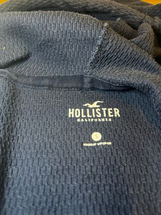 Sudadera Hollister Azul con Rayas