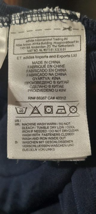 Chaqueta Adidas Azul