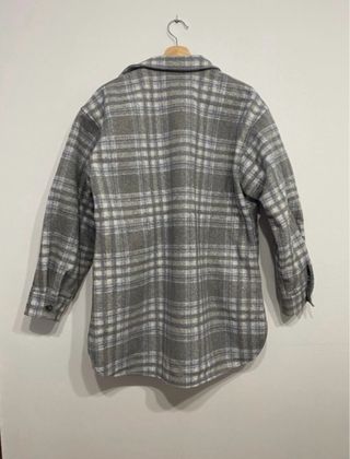 Uniqlo Chaqueta Cuadros Oversize