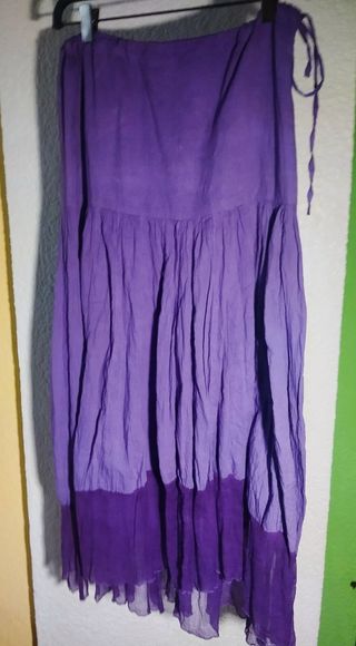 Falda Lila Talla Única