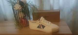 Zapatillas Pepe Jeans Blancas T.39 Nuevas, Unisex 