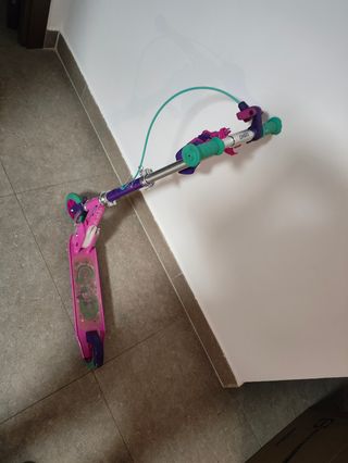 Patinete Oxelo niña rosa