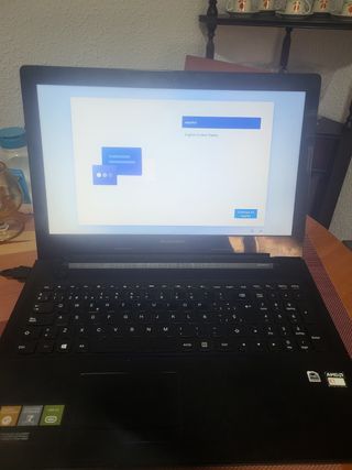 Portátil Lenovo 15,6 Negro