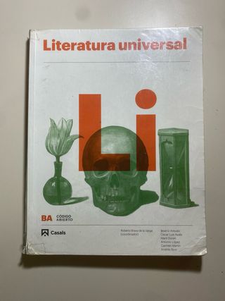 Libro Literatura Universal 1 Bach