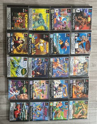 Lote 20 Juegos PS1