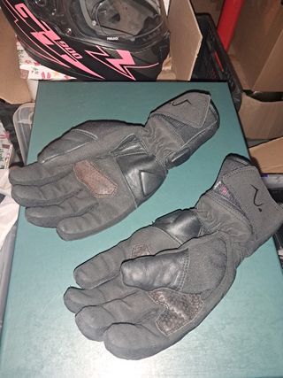 Guantes de moto negros