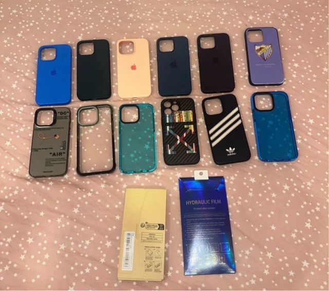 Pack Fundas y Protector Pantalla iPhone 14 Pro Max