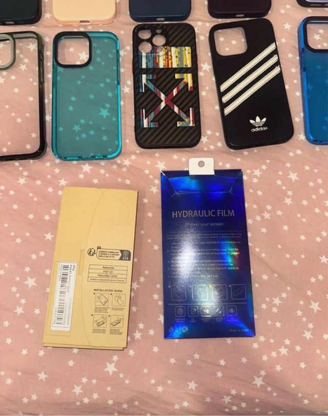 Pack Fundas y Protector Pantalla iPhone 14 Pro Max