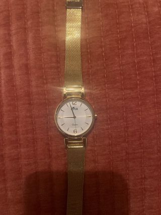 Reloj Lotus Dorado Mujer