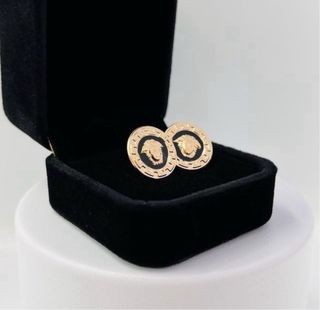 Pendientes Versace Medusa Oro 18K